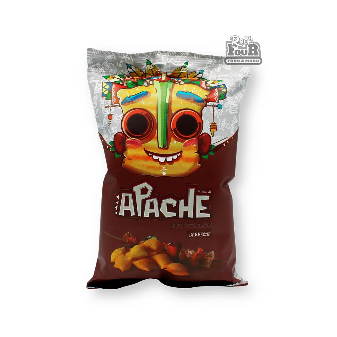 Flour chips "Apache" with barbecue flavor 80g